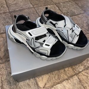 Womens Balenciaga track sandals